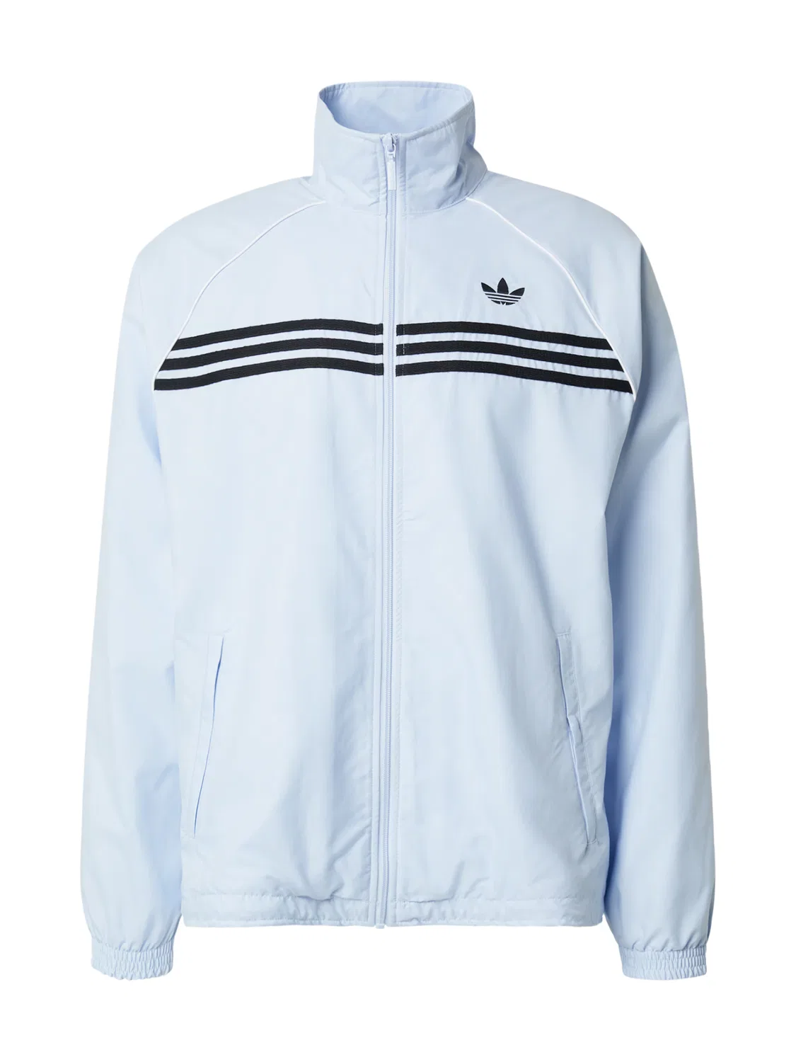 Куртка Adidas Originals для межсезонья, светло-голубая