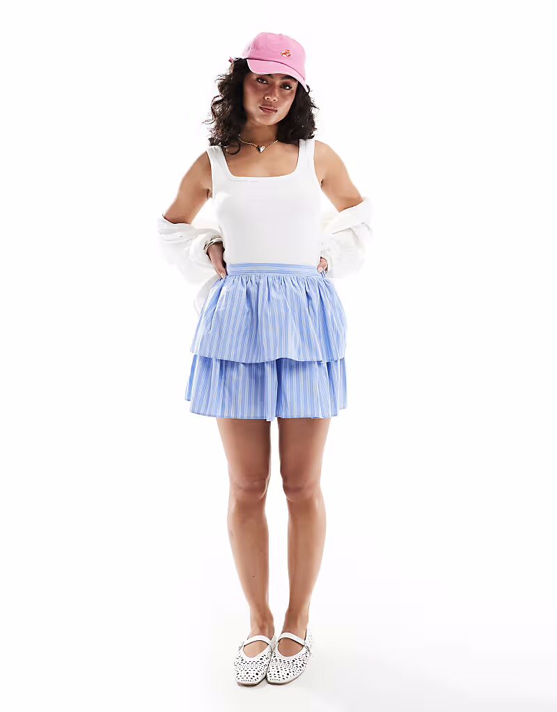 

ASOS DESIGN поплиновая юбка rara