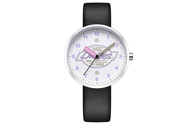 

Dickies Часы Wrist Watch Quartz Movement Leather Strap 34mm White Dial Women's Watch