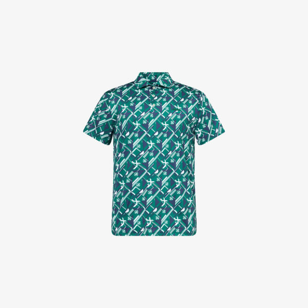 

Рубашка Ralph Lauren RLX Performance из эластичного трикотажа, зеленый
