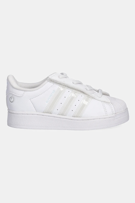 Детские кроссовки SUPERSTAR LED LIGHTS Adidas Originals, белый — фото 2