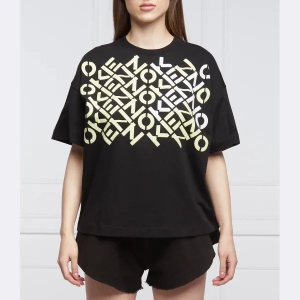 

Футболка свободного кроя Kenzo, черный