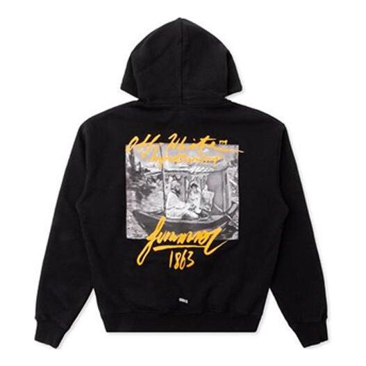 

Толстовка c/o virgil abloh men's black summer Off-White, черный
