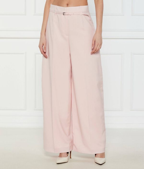 

Шерстяные штаны tilda8 Flare fit Boss, коричневый