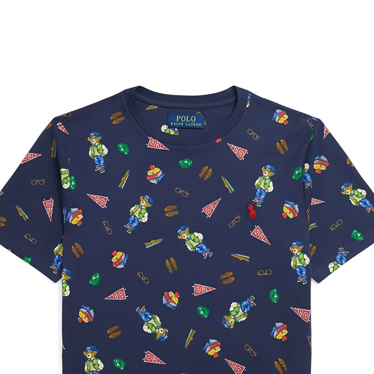 Футболка FW24 Blue Kids' Polo Ralph Lauren — фото 3