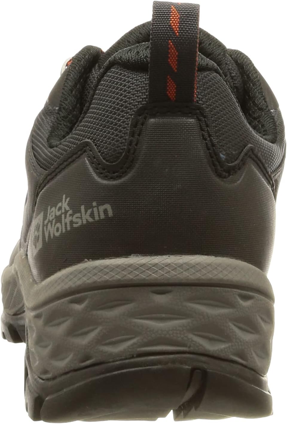 Мужские кроссовки Jack Wolfskin Rebellion Guide Texapore Low M, черный/оранжевый — фото 3