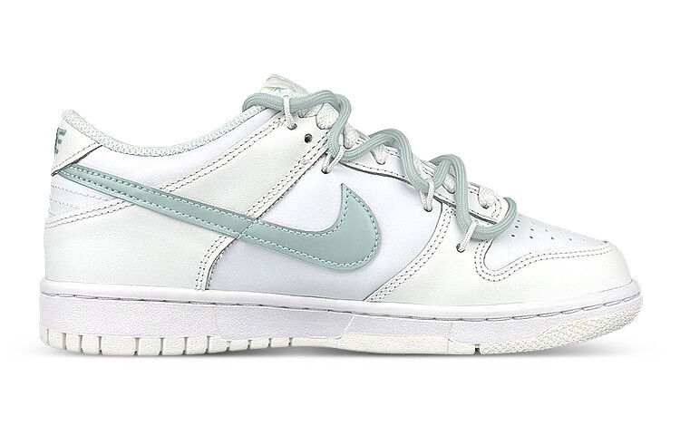 

Кроссовки Nike Dunk Skateboard Shoes Women's Low-Top White/Green/Gray