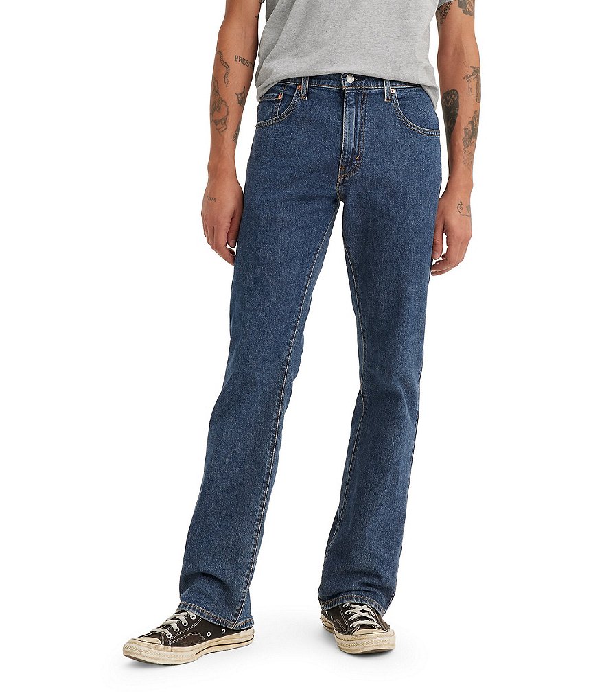 

Джинсы узкого кроя Levi's 517 Bootcut Bootcut, синий