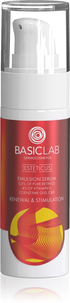 

Стимулирующая сыворотка Dermocosmetics esteticus для восстановления упругости кожи Basiclab, 30 мл