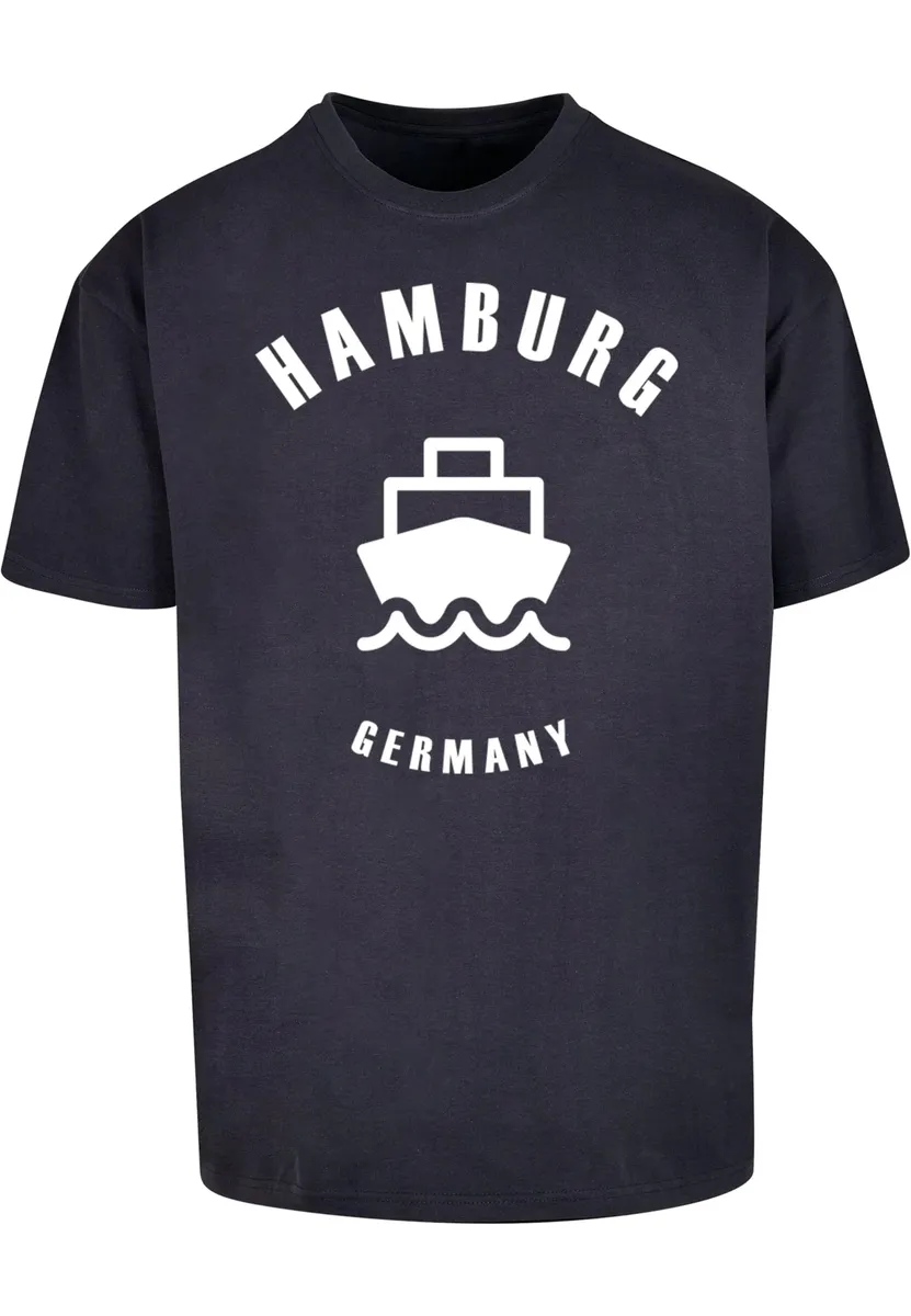 

Футболка Merchcode "Мужская футболка Merchcode Hamburg X Heavy Oversize-BY102", цвет морской волны