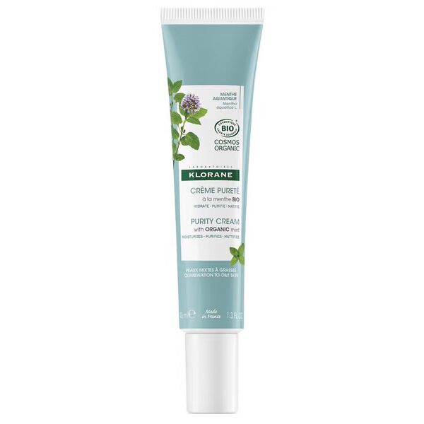 

Крем для комбинированной и жирной кожи, 40 мл Klorane Aquatic mint face