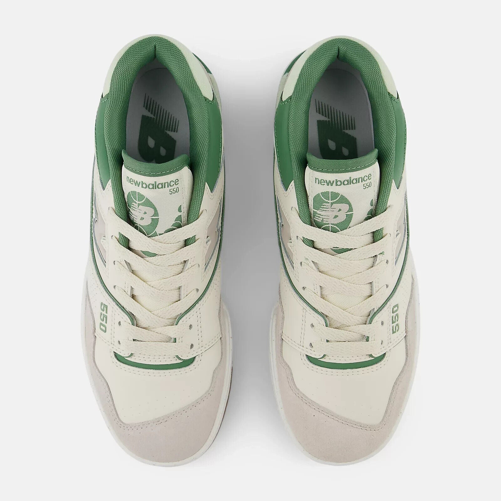 New Balance BBW550 BBW550HK Кроссовки Женские Бежевые Кожаные Повседневная обувь TF6256 — фото 4