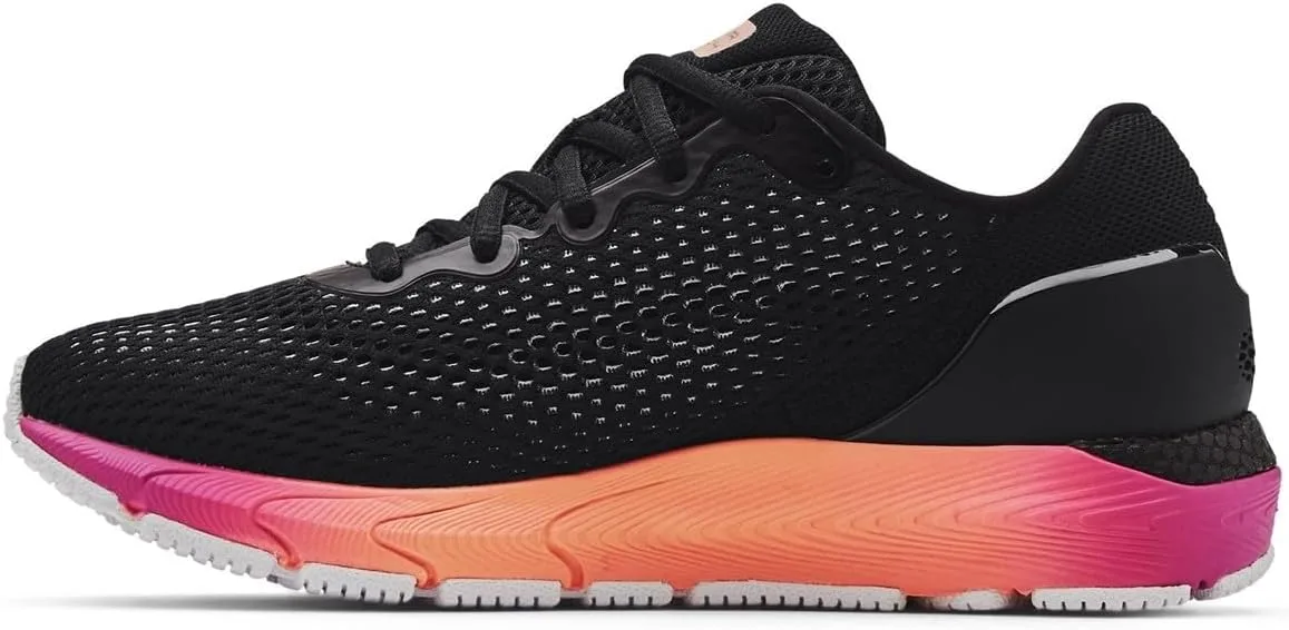 Мужские дышащие кроссовки Under Armour UA HOVR Sonic 3 со встроенным датчиком, обеспечивающие легкий и амортизирующий бег, белый/черный/серый — фото 3