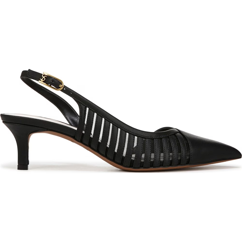 Туфли на ремешке Karina Franco Sarto, black faux leather — фото 2