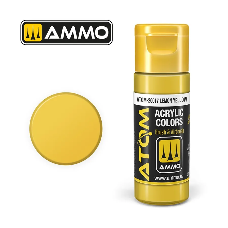 

Лимонно-желтый, ATOM Acrylic Paints