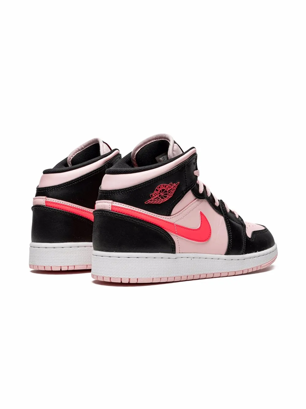 Кроссовки AirJordan 1 Mid Atmosphere Jordan Kids, черный — фото 3