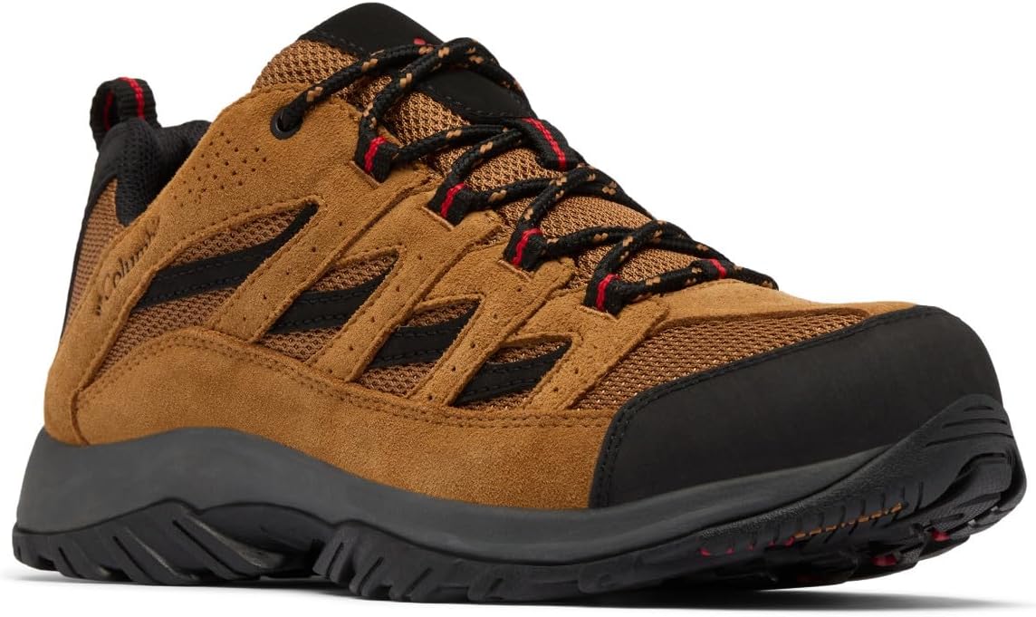 

Кроссовки для походов Columbia Men's Crestwood, Camel Brown Mountain Red, размер 7