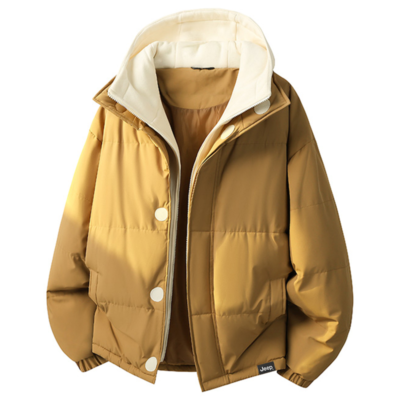 

Пуховик Unisex Hooded Thickened Jeep, caramel