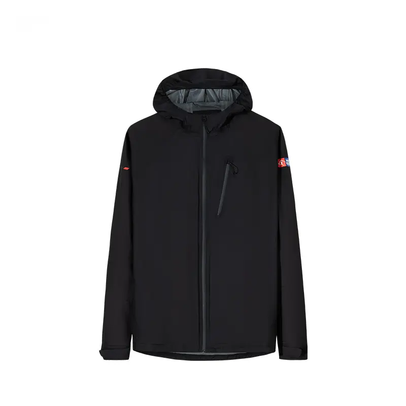 

ANTA Ветровка мужская ветронепроницаемая дышащая базовая черная, Basic Black