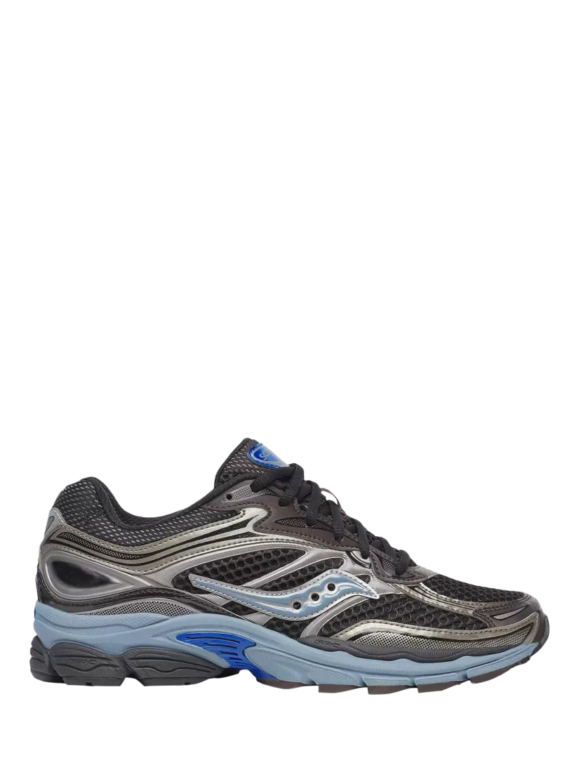 Кроссовки ProGrid Omni 9 на шнуровке, черно-синие Saucony