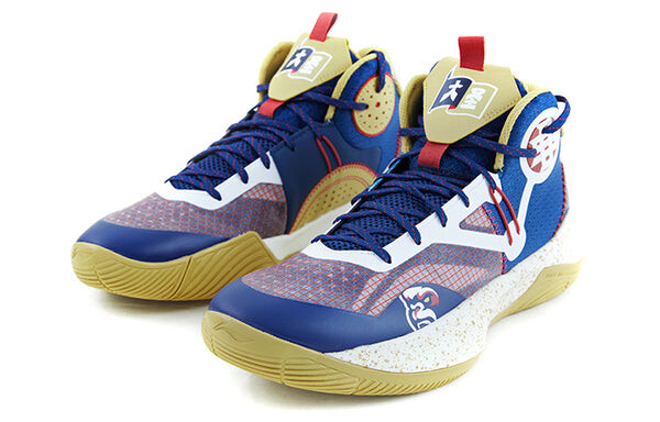 Кроссовки 9 team large износостойкая pe версия Li-Ning, синий — фото 4