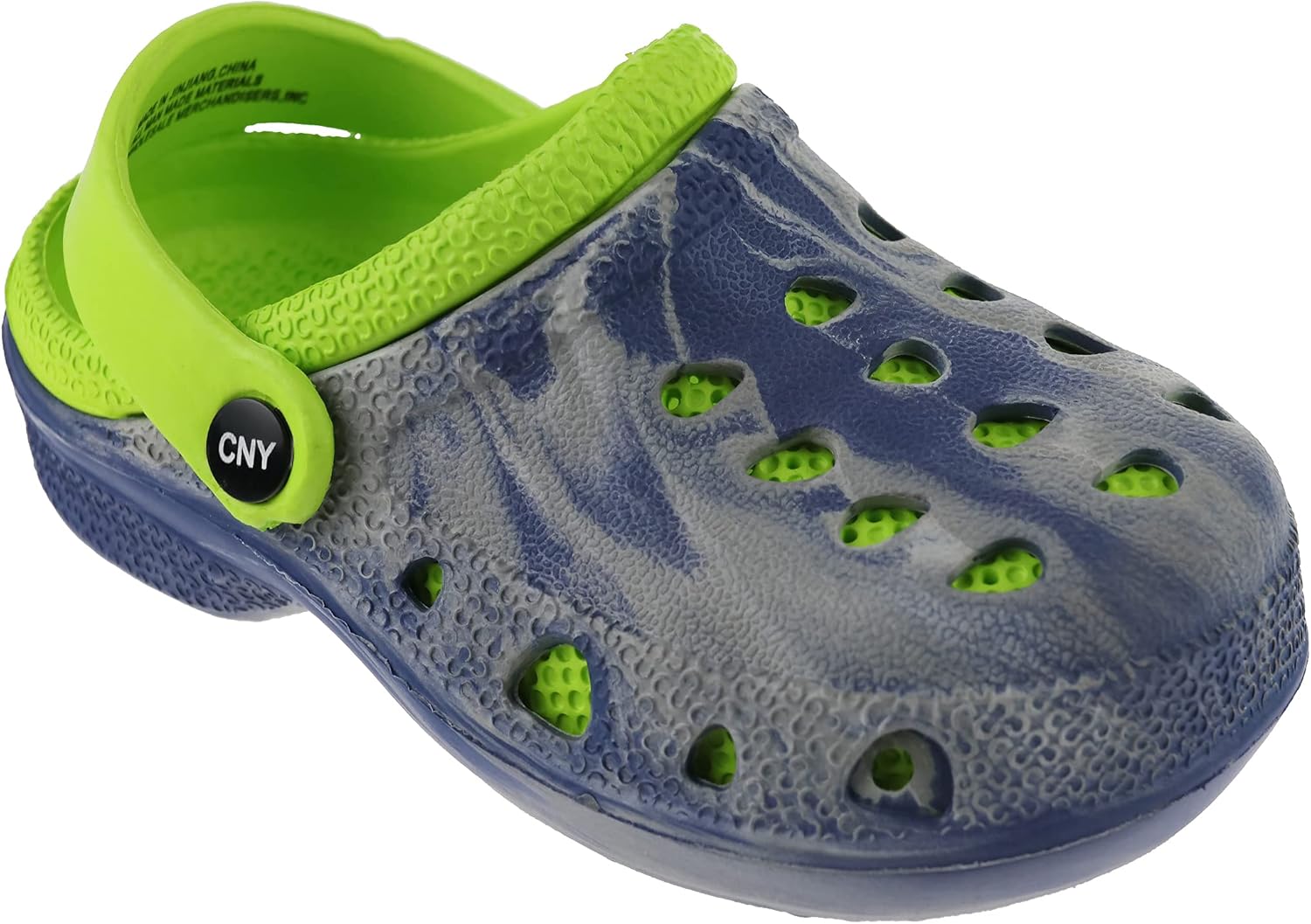 

Сабо для мальчиков Capelli New York из двух цветов с инъекцией EVA и задней ремешком, Lime