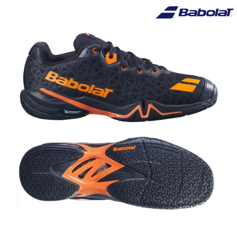 Мужские кроссовки для бадминтона «Shadow 4 Men» от Babolat, Black X Orange