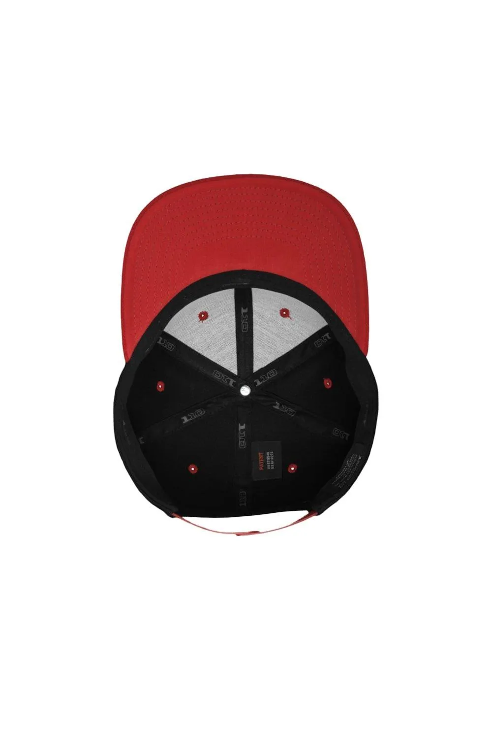 

Кепка Snapback простой формы Flexfit 110 Yupoong, черный