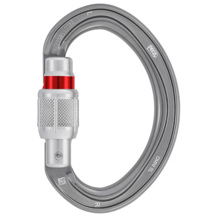 

Карабин с винтовым замком Omni Petzl