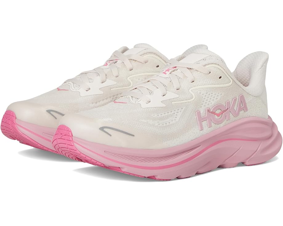 

Кроссовки Hoka Kids Clifton 10, цвет Rose Cream/Dried Rose