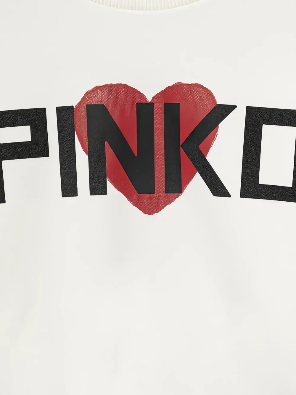 Толстовка с графическим принтом в виде сердца Pinko Kids, белый — фото 3