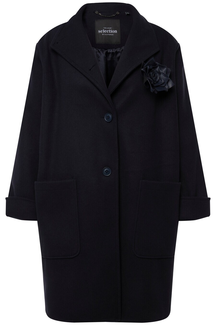 

Межсезонное пальто Ulla Popken, ночная синяя