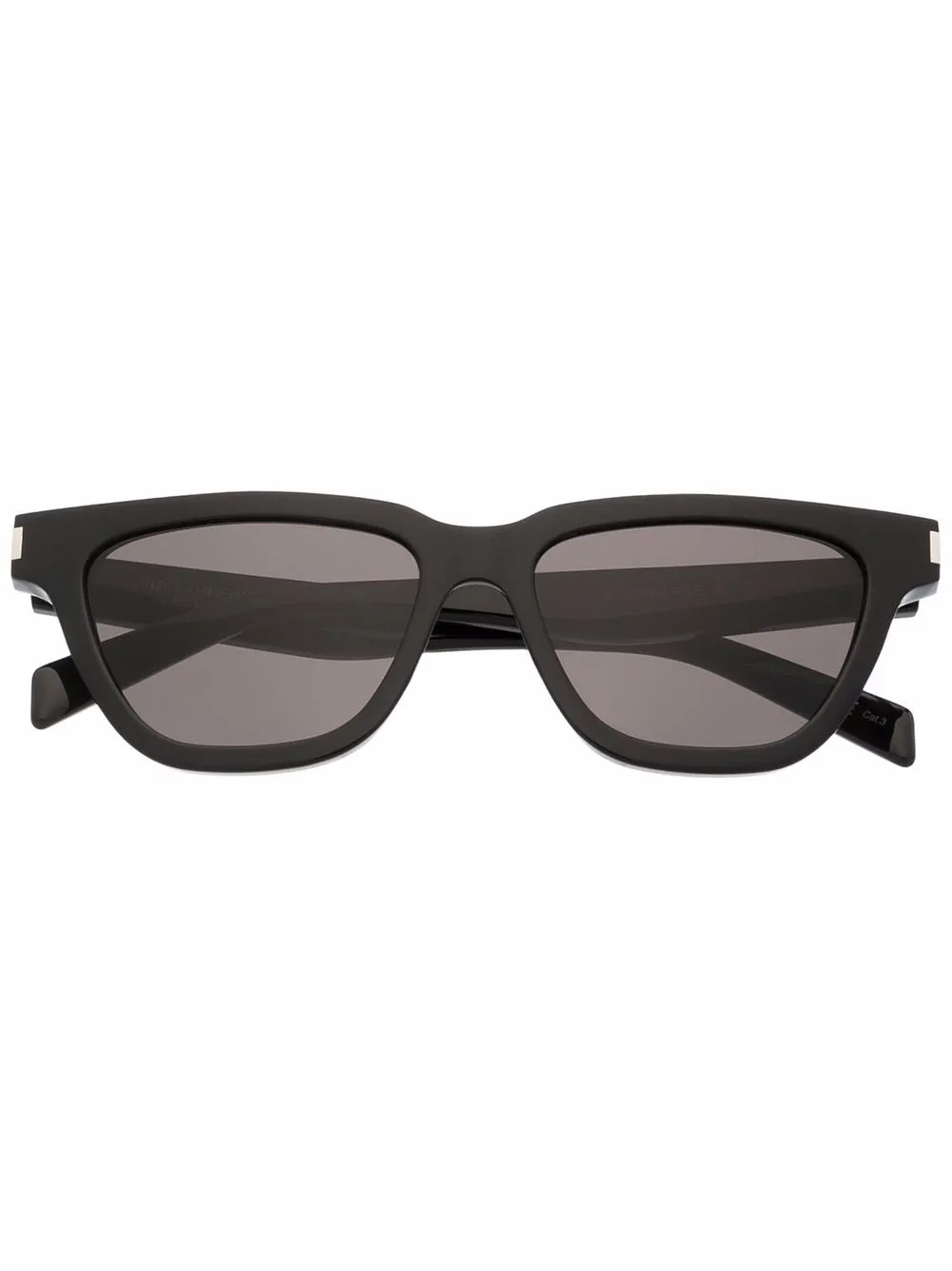 

Солнцезащитные очки в квадратной оправе Saint Laurent Eyewear, черный