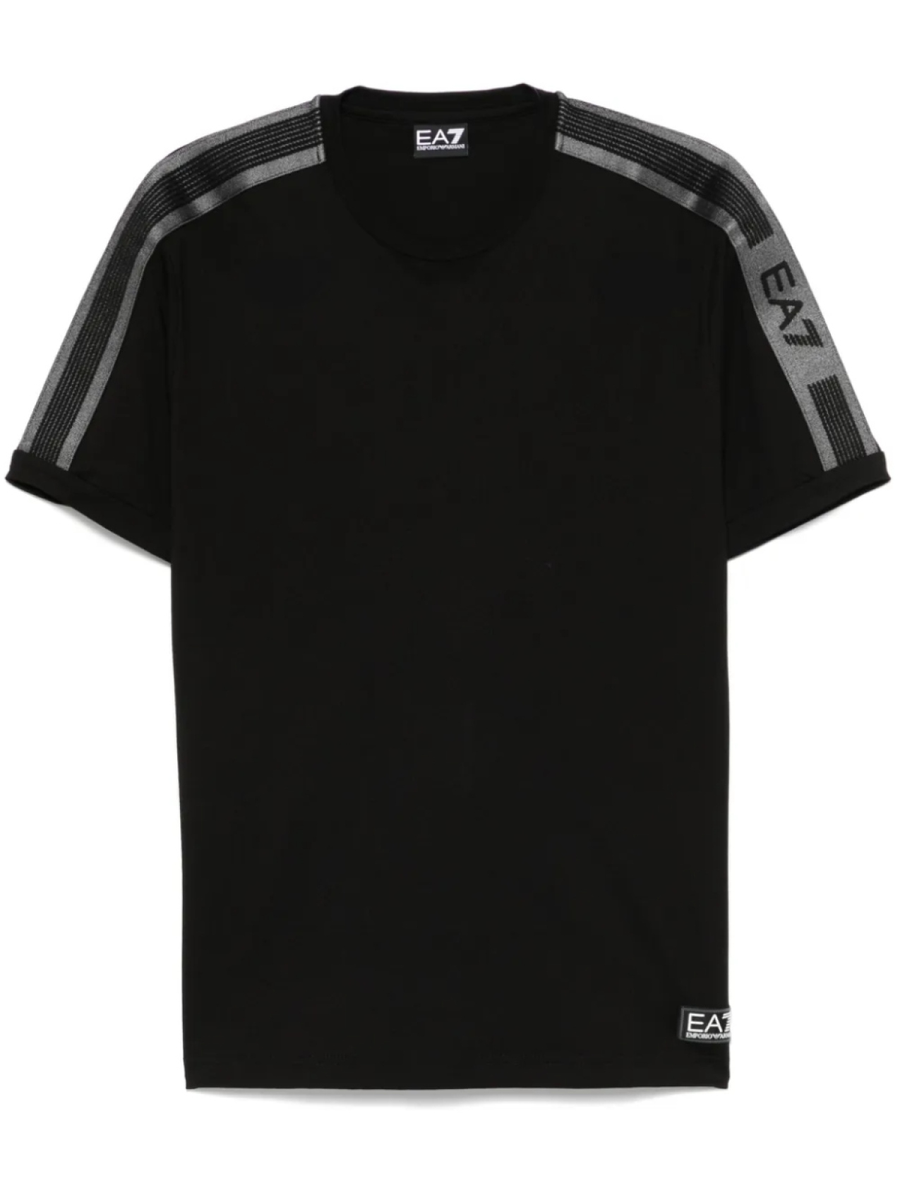 

Футболка с логотипом Ea7 Emporio Armani, черный