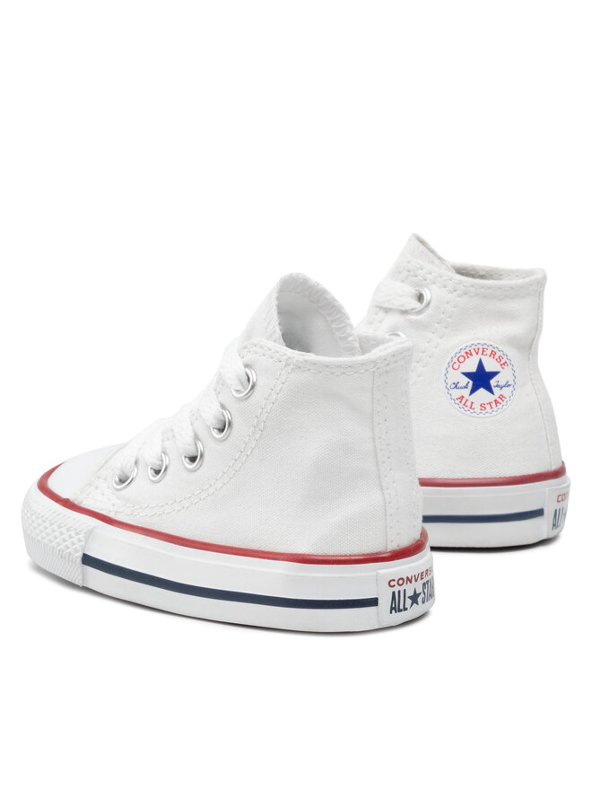 Кроссовки Chuck Taylor All Star Hi 7J253C Converse, белый — фото 3