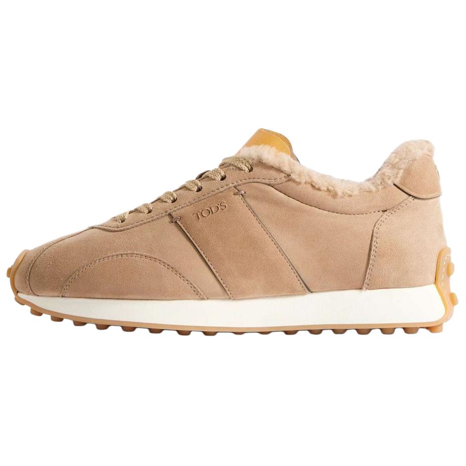 TOD'S Кроссовки Sportivo Active Suede Low top Casual женские бежевые