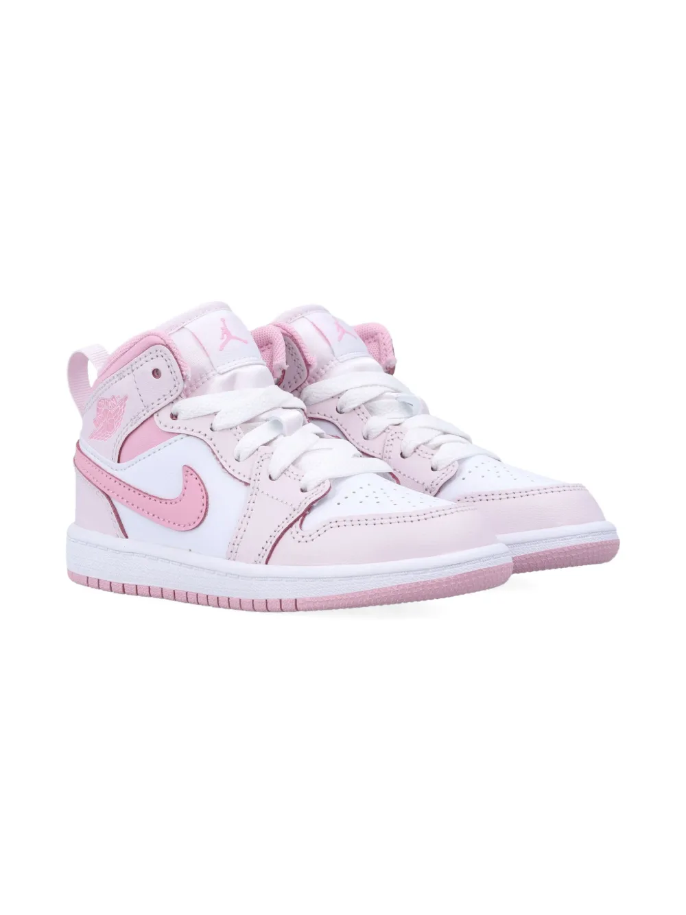 

Кожаные кроссовки Jordan 1 Mid Nike Kids, розовый