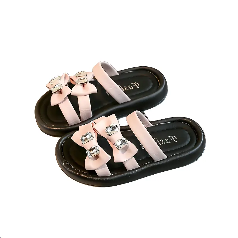 

Детские шлепанцы с низким верхом для детей от 3 до 7 лет TONYBEAR, розовый