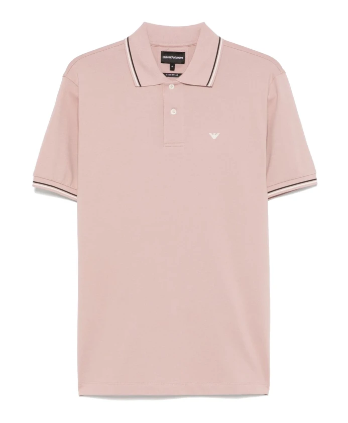 

Светло-Розовая рубашка поло 8n1fb31jptzu4288 Emporio Armani, розовый