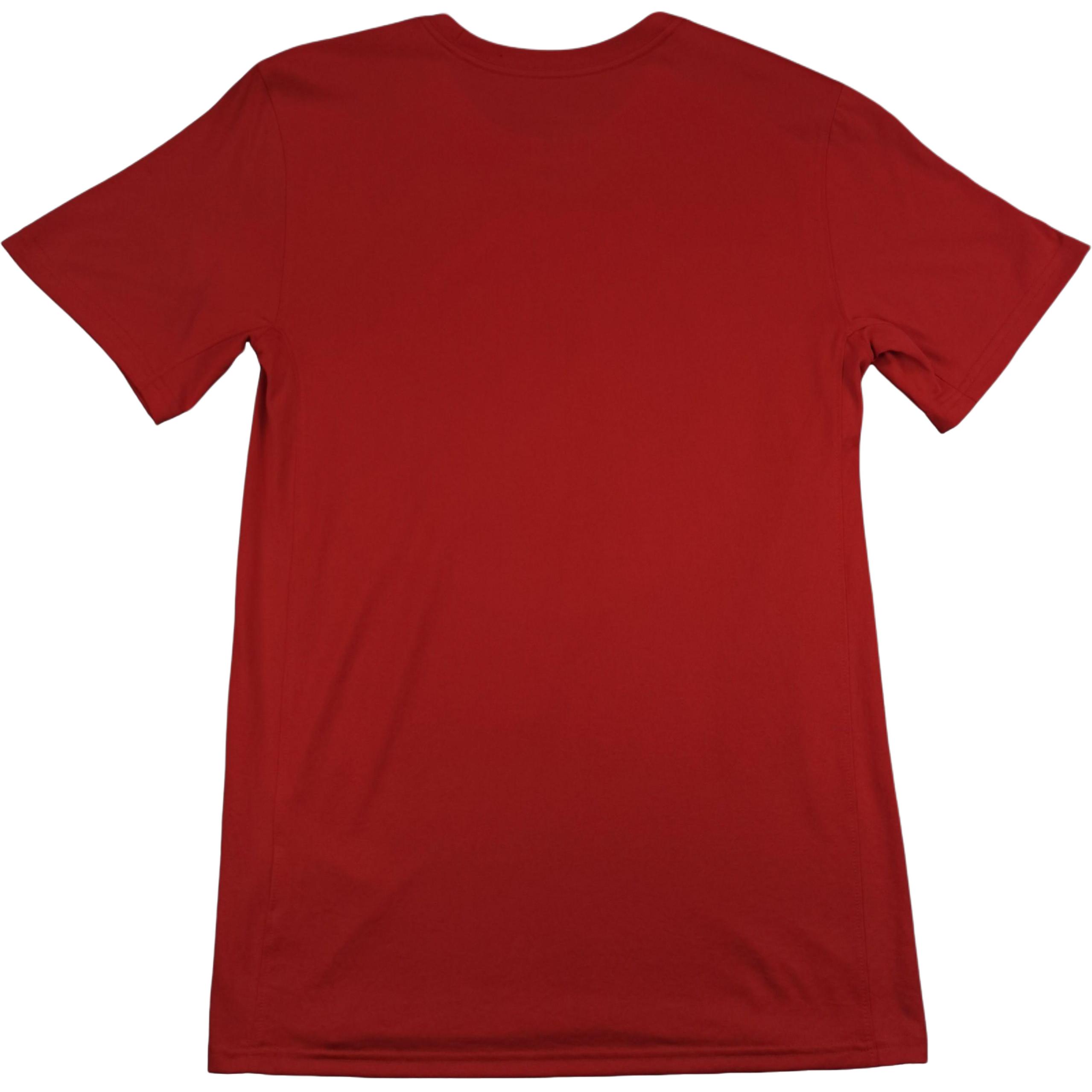 Nike Футболка Dri Fit мужская красная — фото 3