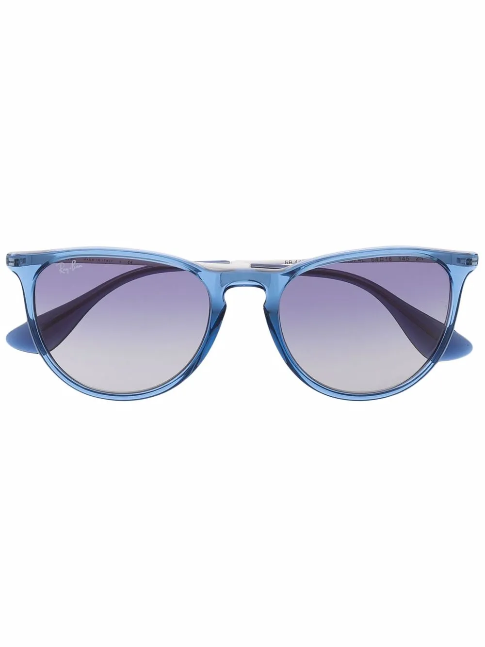 

Солнцезащитные очки в прозрачной квадратной оправе Ray-Ban, синий