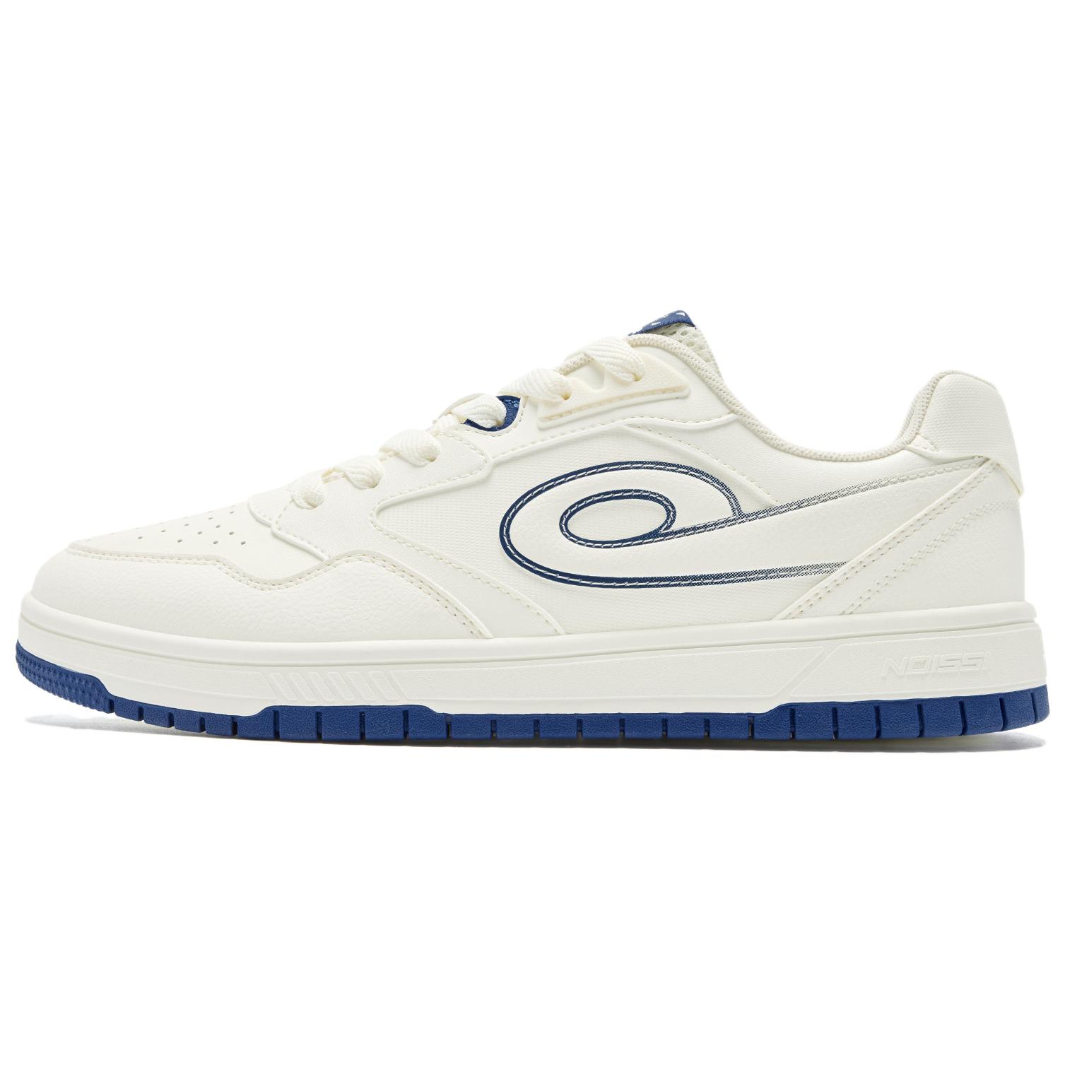 

QIAODAN Кроссовки для скейтбординга Qicheng 5.0SE, износостойкие и нескользящие, мужские, цвета слоновой кости, ярко-синие