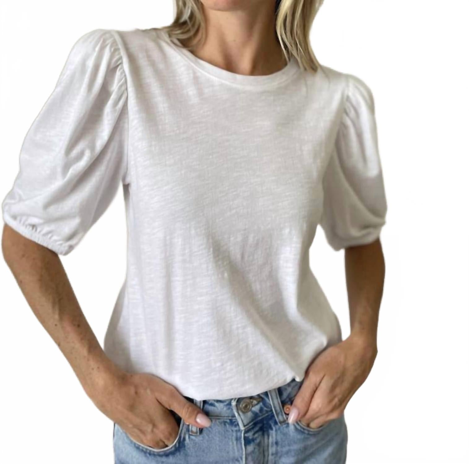 

Футболка Rya с коротким рукавом, белая Six/Fifty, белый