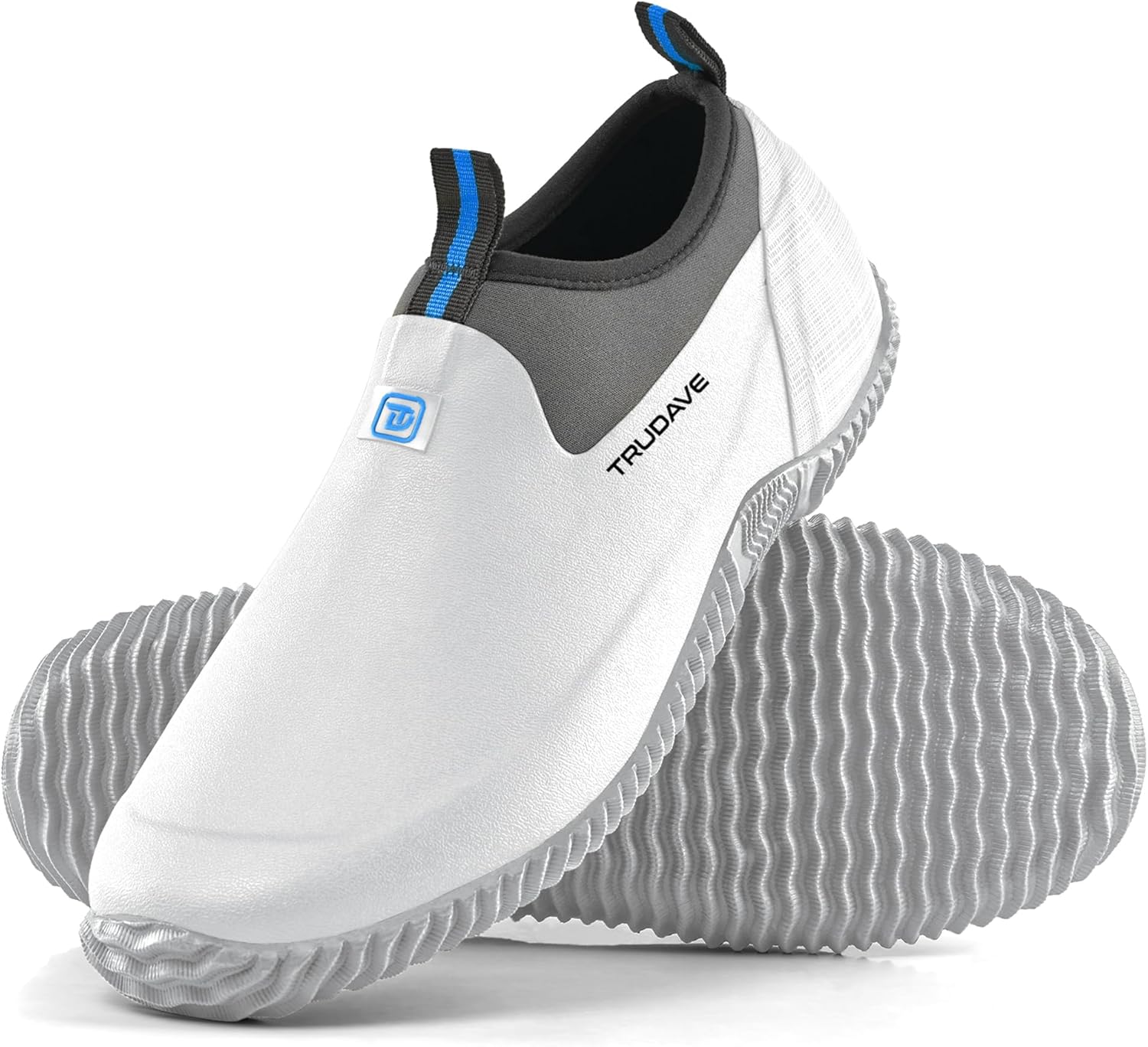 

Садовые сапоги Trudave для мужчин и женщин, водонепроницаемые резисапоги с неопреновой подкладкой толщиной 4,5 мм, женские резисапоги для работы в саду, размеры 6-13, белый
