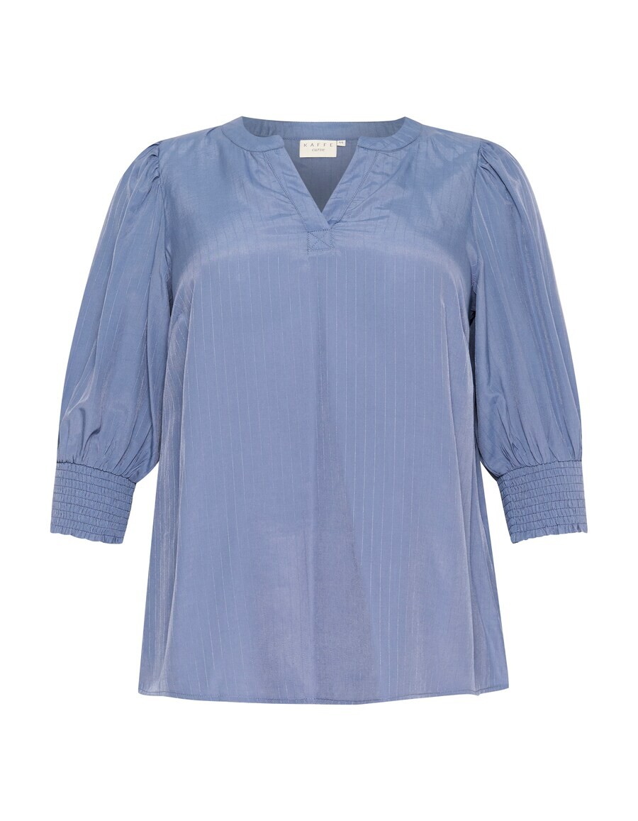 

Блузка с коротким рукавом KAFFE CURVE Blouse Veri, цвет opal