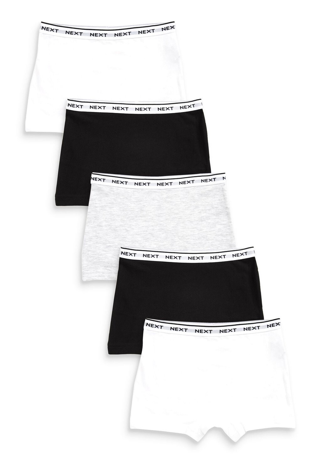 

Брюки 5 Пакет Next, цвет black grey white