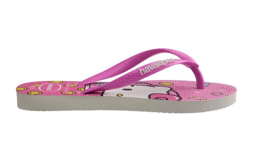 Детские шлепанцы детские розовые Havaianas, розовый — фото 2