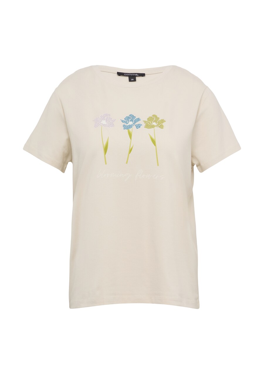 

Футболка COMMA, Light beige