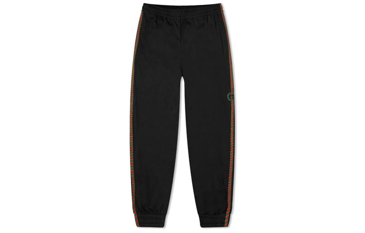 

Штаны спортивные мужские Gucci Logo Embroidered, черный