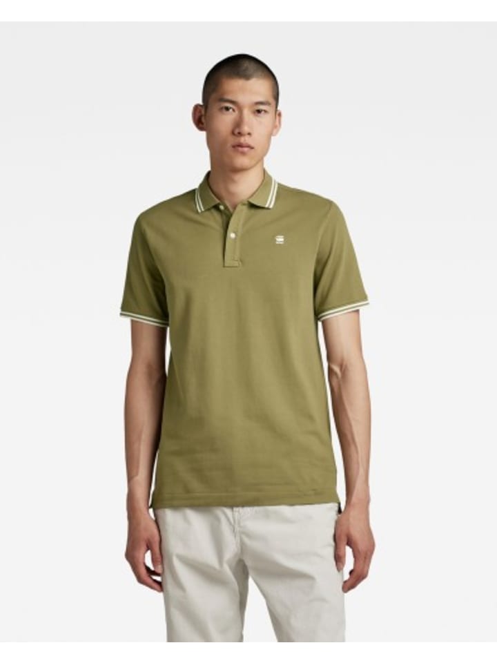 

Поло G-Star Raw Polo, зеленый